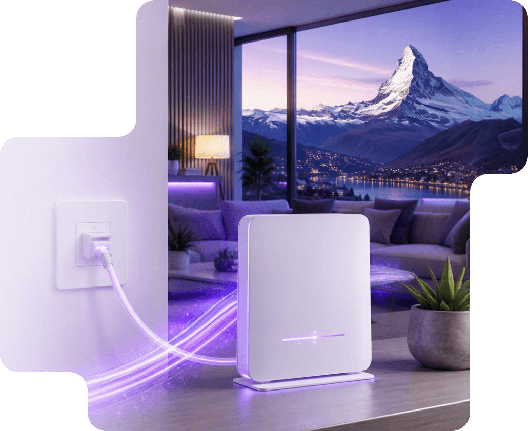 Fiber Internet. Ultra-Fast Speed. Simply Connected.